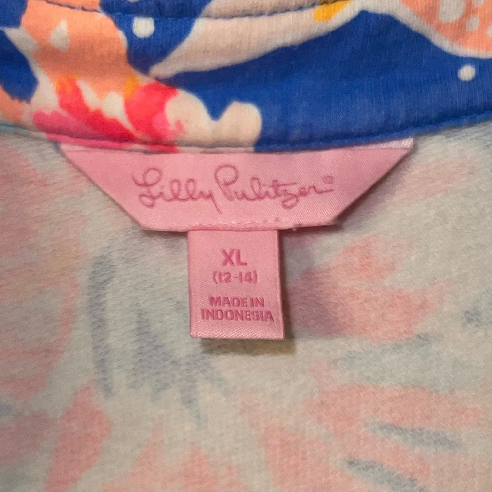 Lilly Pulitzer Mini Skipper sleeveless dress bay dreamin blue